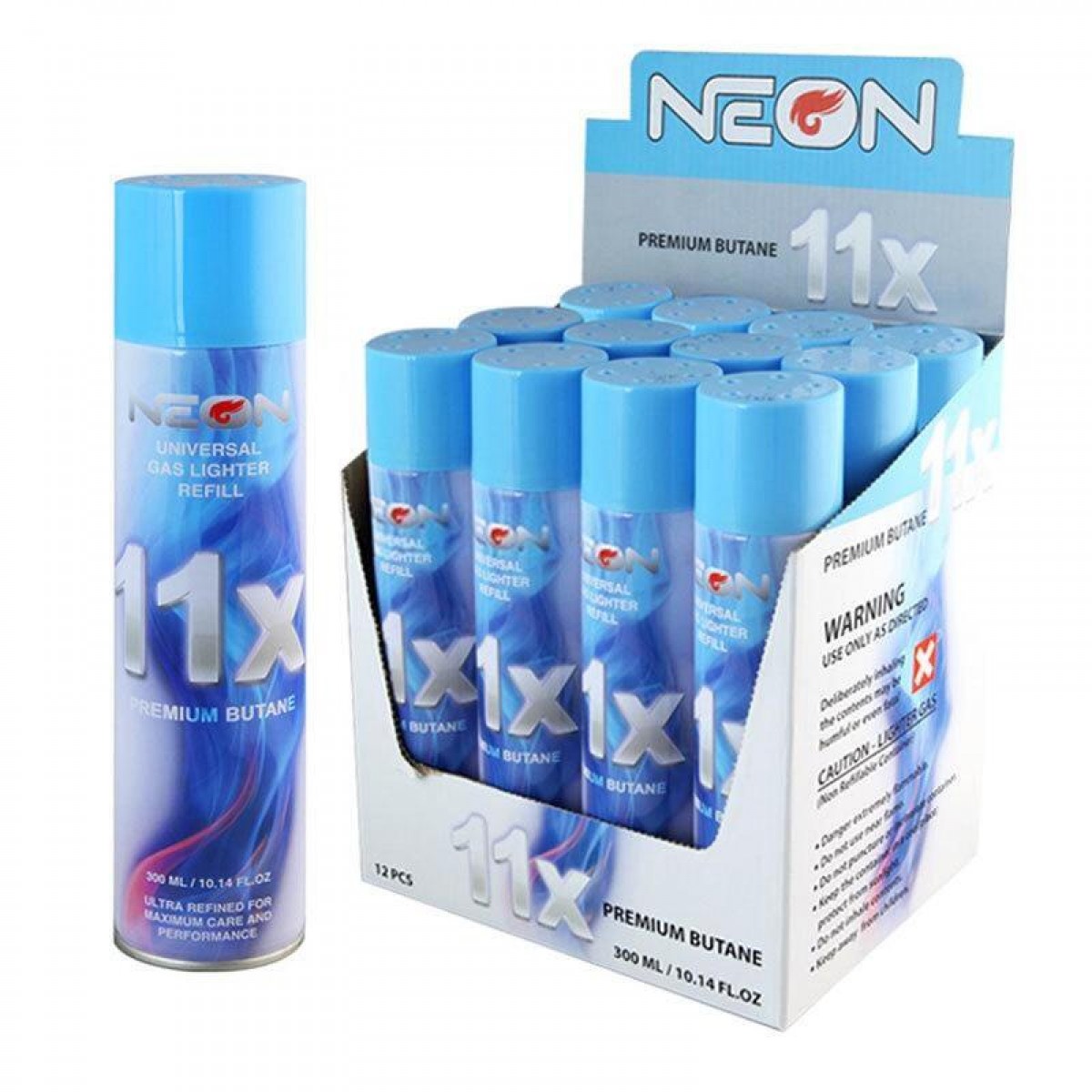 Neon 11x Refined Butane 12CT Case